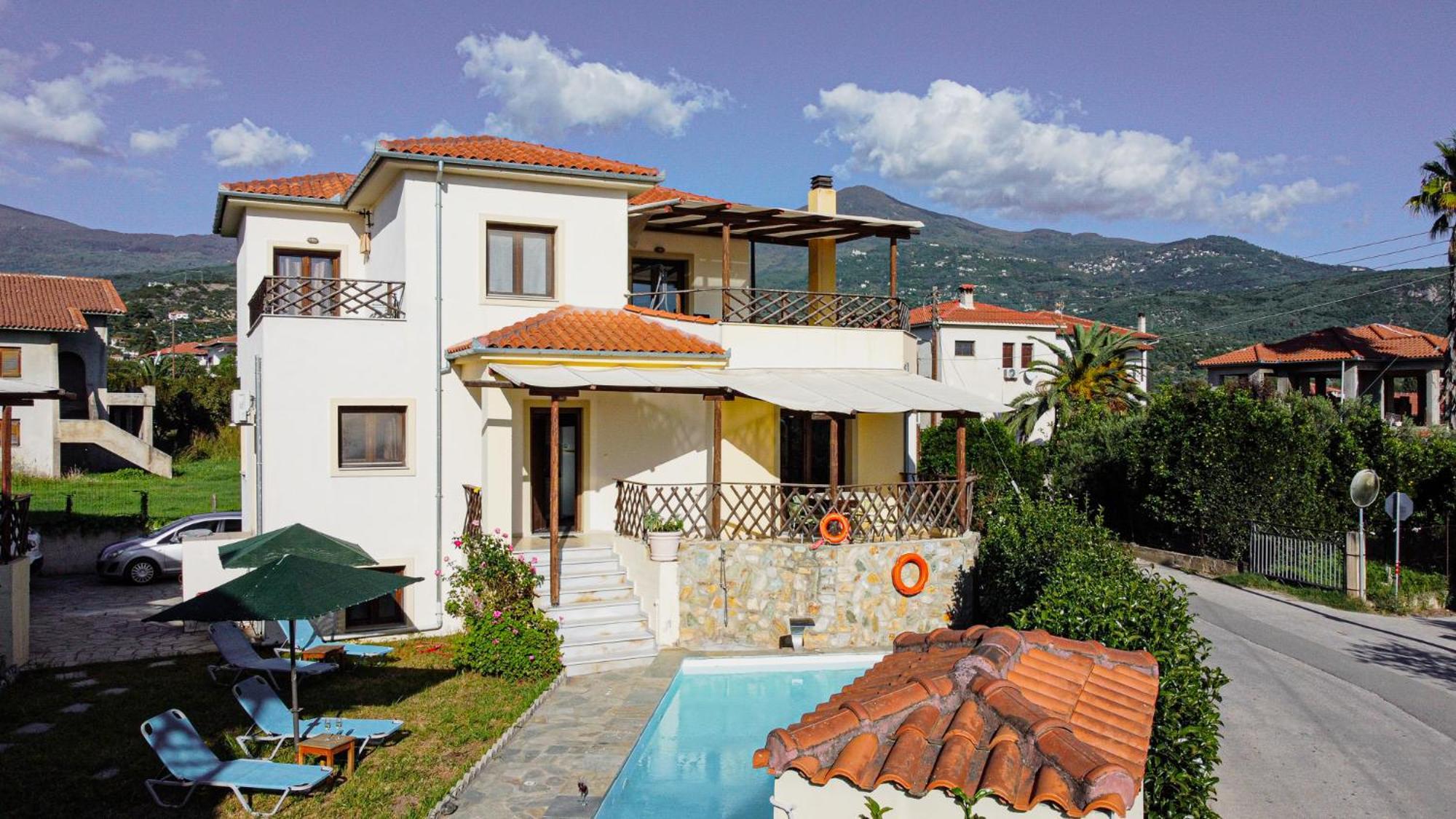 Villa Eridos Κάτω Λεχώνια Εξωτερικό φωτογραφία